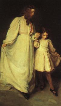 Cecilia Beaux : Graphic Dorothea and Francesca